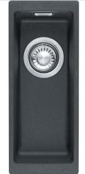 Franke Sirius 2 S2D 110.16 пластмасова черна мивка 16x41cm за вграждане 125.0252.231