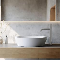 Waterevolution Flow смесител за умивалник с висок излив за умивалници, включително click plug хром T11501