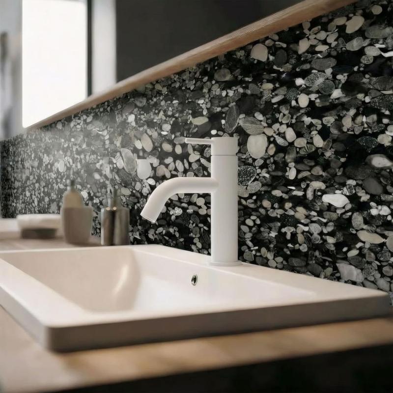 Waterevolution Flow чешма за фонтан мат бял T1101ABR