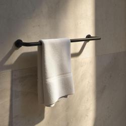 Waterevolution поток държач за кърпи 35см мат черен A111PR