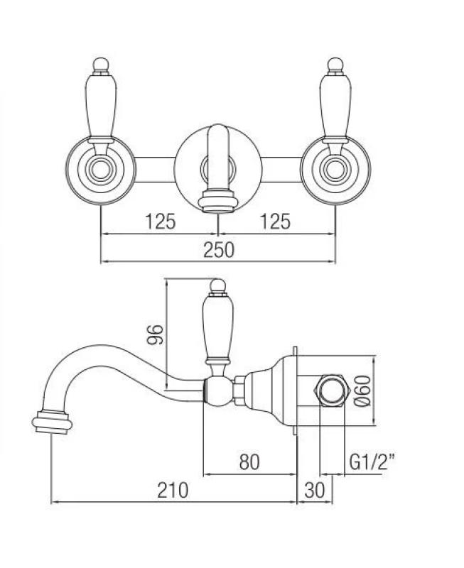PB klassieke kraan inbouw muurkraan met witte hendels 20 cm uitloop RVS 1208854372

PB класически смесител за вграждане в стена с бели ръкохватки 20 см изпускателна част неръждаема стомана 12