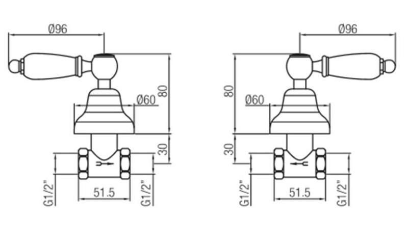 PB класически вграден комплект за душ с бяла дръжка от неръждаема стомана 1208854582