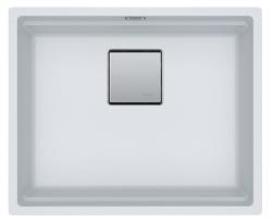 Franke Kubus KNG 110.52 Мивка 52x42 бял гранит, монтаж под плота 125.0512.506