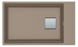 Franke Kubus KNG 110.62 Мивка 72x42 гранит таупе с отвор за смесител, монтаж под плота 125.0512.516