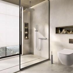 Водна революция Flow душов термостат с душ гарнитура от неръждаема стомана T140TIE