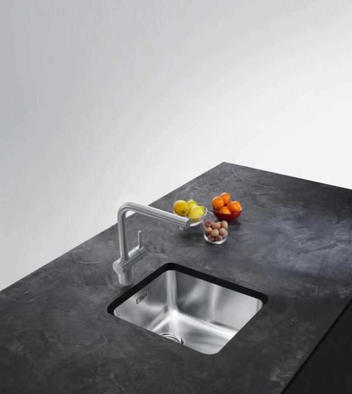 Franke Atlas Neo Кухненски смесител с въртящ се чучур, неръждаема стомана 115.0521.435