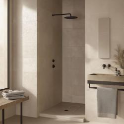 Вграден душ термостат Waterevolution Flow с 1 вентил в матово черно 1208920977