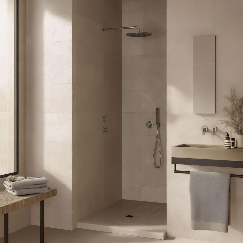 Waterevolution Flow вграден душ термостат с 1 спирателен кран, хром 1208920980