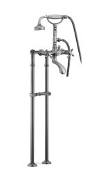 PB Самостоятелен смесител за вана с носталгични силни копчета от неръждаема стомана 6000