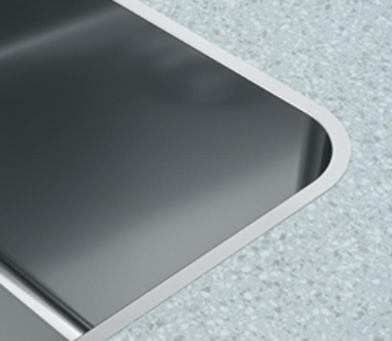 Franke Mythos MYX 210.34 Иноксова мивка 34x40cm плосък монтаж 127.0638.274