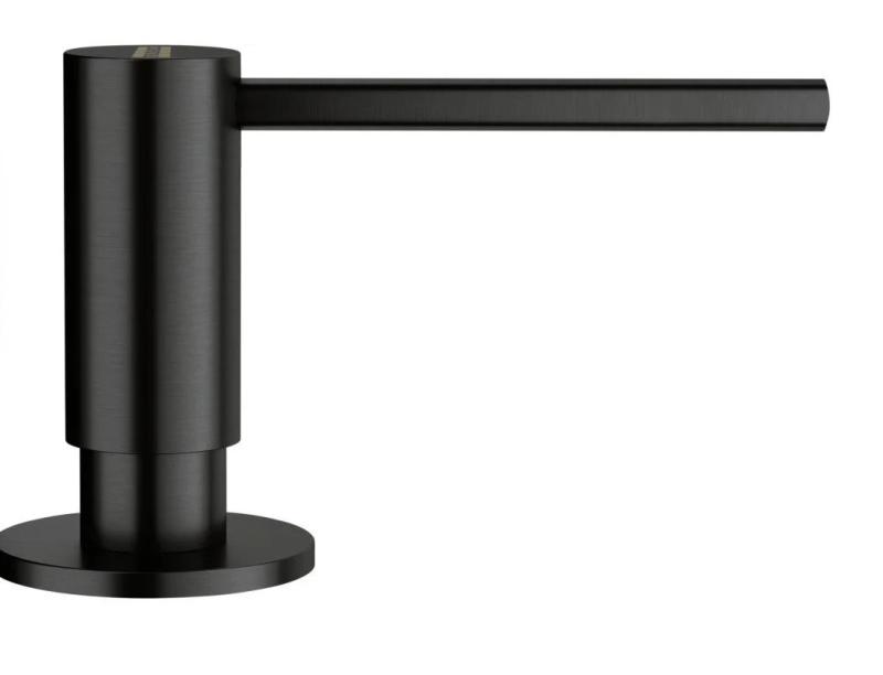 Franke Atlas Вграден диспенсър за сапун, черен мат 112.0717.102