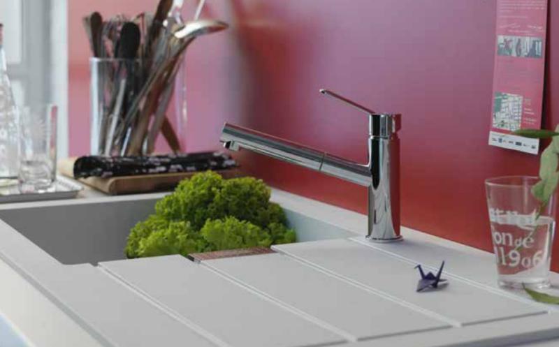 Franke Sirius 2 S2D 651 черна пластмаса 1,5 полуторен съдомиялник с отцеждаща постройка 100x50 143.0634.554