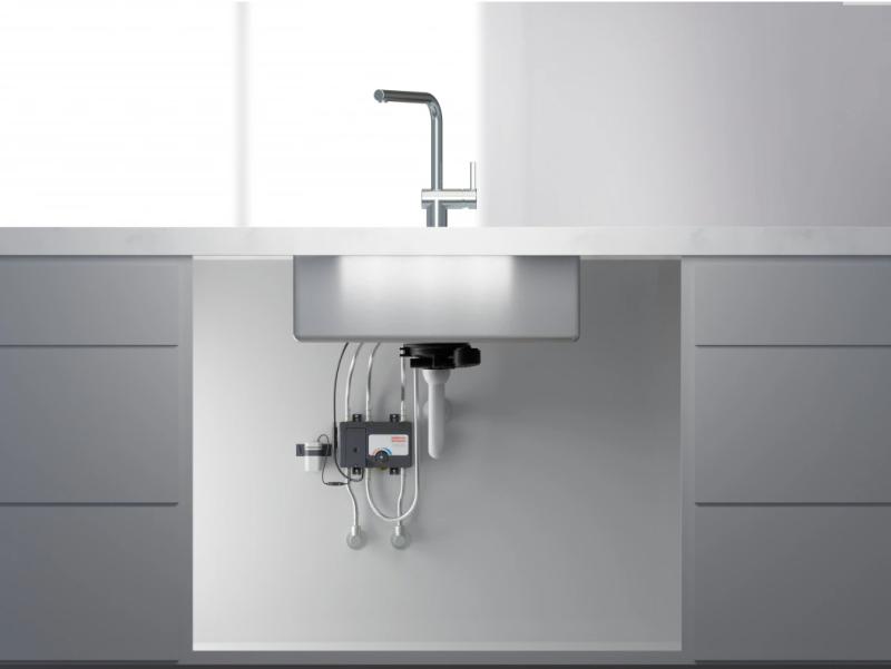Franke Atlas Neo Сензорен кухненски смесител с въртящ се чучур, inox 115.0625.489