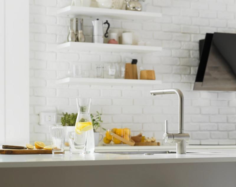 Franke Atlas Neo Сензорен кухненски смесител с издърпващ се чучур, inox 115.0625.523