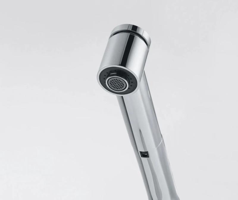 Franke Centro Кухненски смесител с издърпващ се душ, хром 115.0600.131