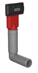 Franke Комплект за преливник, матово черно, преливна тръба 1120734738