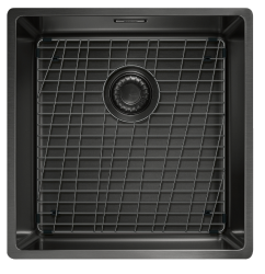 Franke Mythos Masterpiece BXM 210.40 PVD Gun Metal Мивка 400x410mm за вграждане и подстройка 127.0674.537