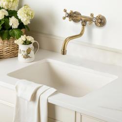 AquaTrimo Vivaldi Класически кухненски смесител за стенен монтаж, бронз 21VV7068BN