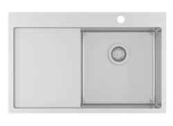 Ausmann Oder Blue мивка от неръждаема стомана 78x50 см за монтаж над и на нивото на плота с отцедник 1208957121