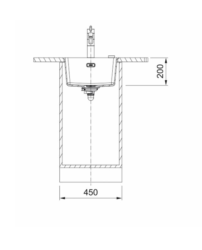 Franke Maris MRG 110-37 Fragranite Бяла мивка за монтаж под плота