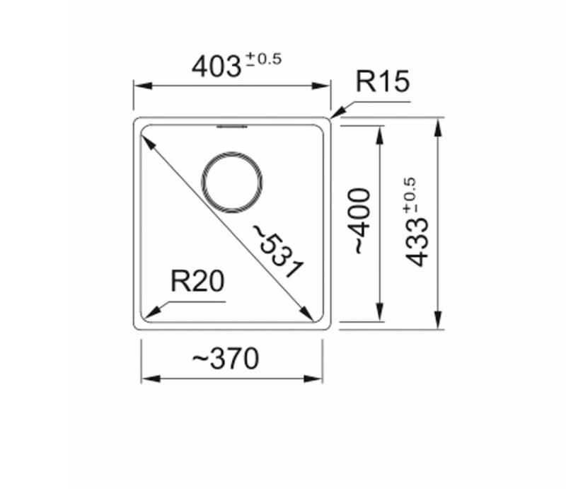 Franke Maris MRG 110-37 Fragranite ойстер мивка под плот