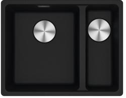Франке Марис MRG 260-34-15 Фраграните Мат черен мивка с ляво разположение за плоско вграждане
