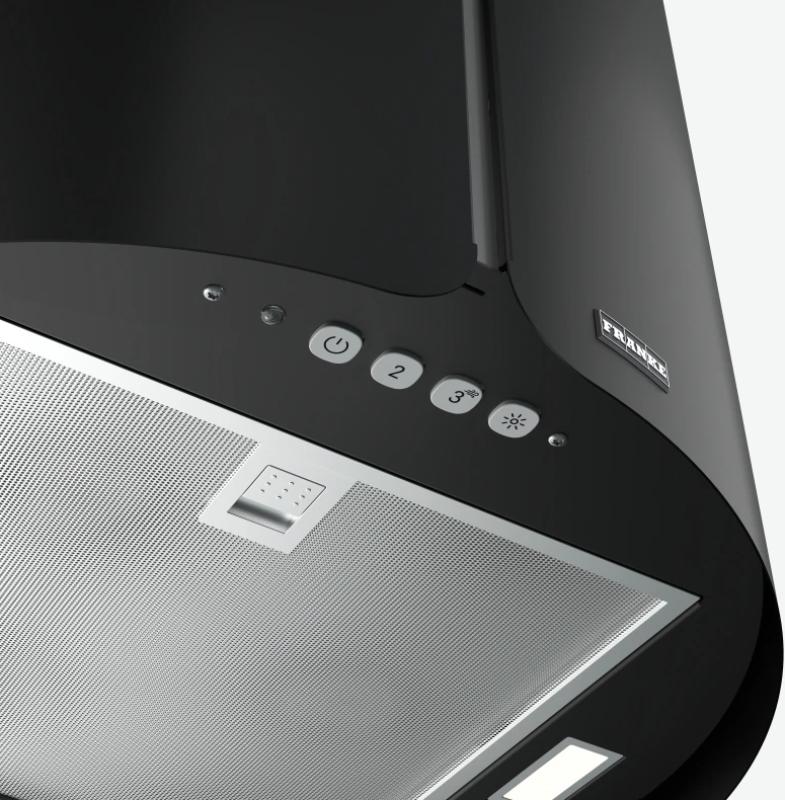 Franke Smart островен абсорбатор, матово черен, 42 см, 345.0654.933