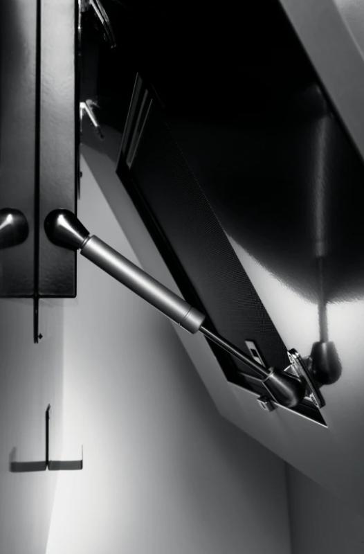 Franke Smart вертикален аспиратор с черно стъкло 90см 110.0377.734