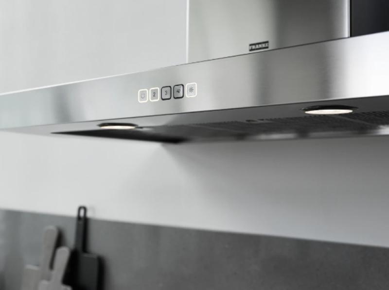 Франке Mythos Tale стенен модел абсорбатор от неръждаема стомана 90см 325.0597.294