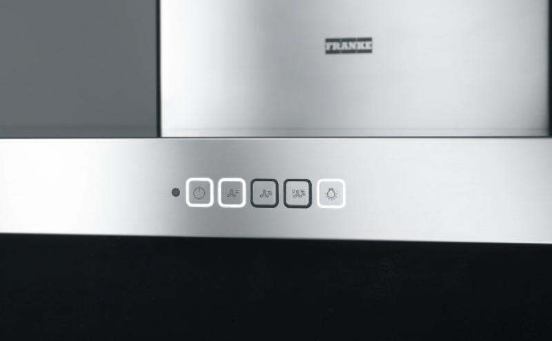 Franke Mythos Tale островен аспиратор от неръждаема стомана 90 см 325.0552.774