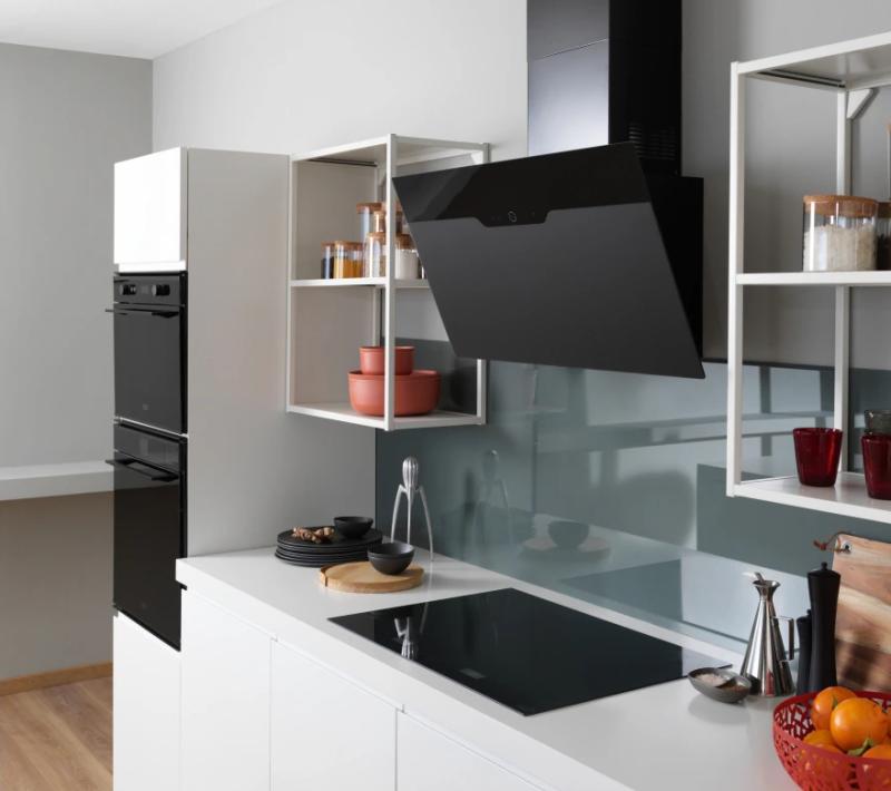 Franke Maris Drip Free стенен модел матово черно аспиратор 90см 330.0657.418