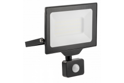 G-TECH LED прожектор с датчик за движение, 50W, 5000lm, AC220-240V, 50/60 Hz, PF>0,9, RA>80, IP65, 120°, 4000K, черен 1208959178