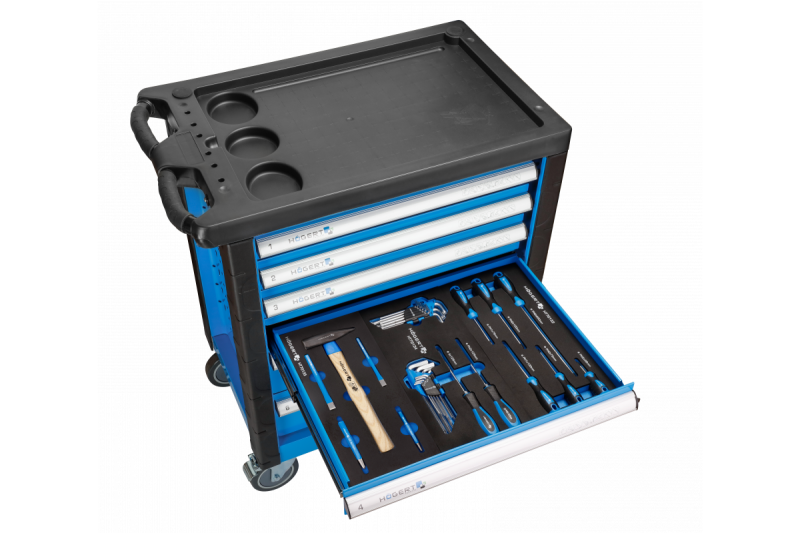 Hoegert Инструментален шкаф 171 броя 1208962011