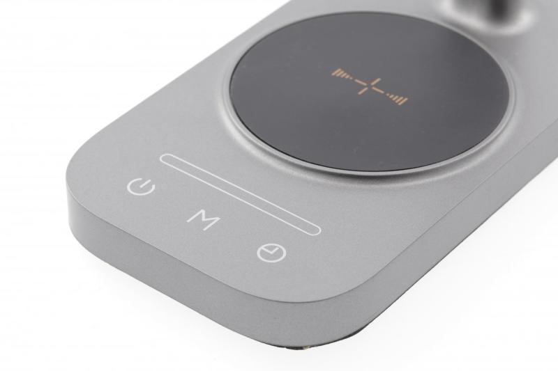 Decor Настолна лампа Bressi 8W 450lm AC220-240V 3-CCT Безжично зареждане USB PF>0 5 RA>80 Сива 1208962480