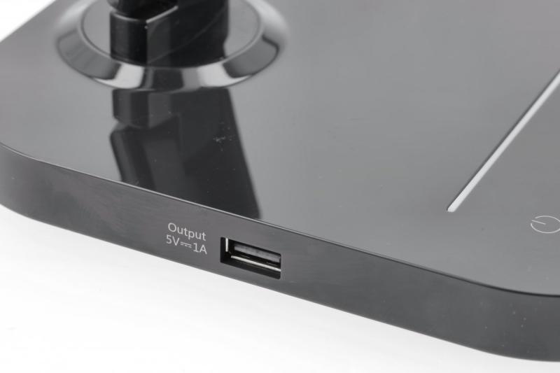 Decor Настолна лампа Gale 8 W 550lm AC220-240V 5-CCT 10 степенно затъмняване PF>0,5 RA>80 черна 1208962487