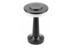 Decor Лампа за бюро Monum 3W 200lm DC 5V 1A 3000 K 3 градуса. Регулируема яркост. Батерия 1800 mAh, черна. 1208962504