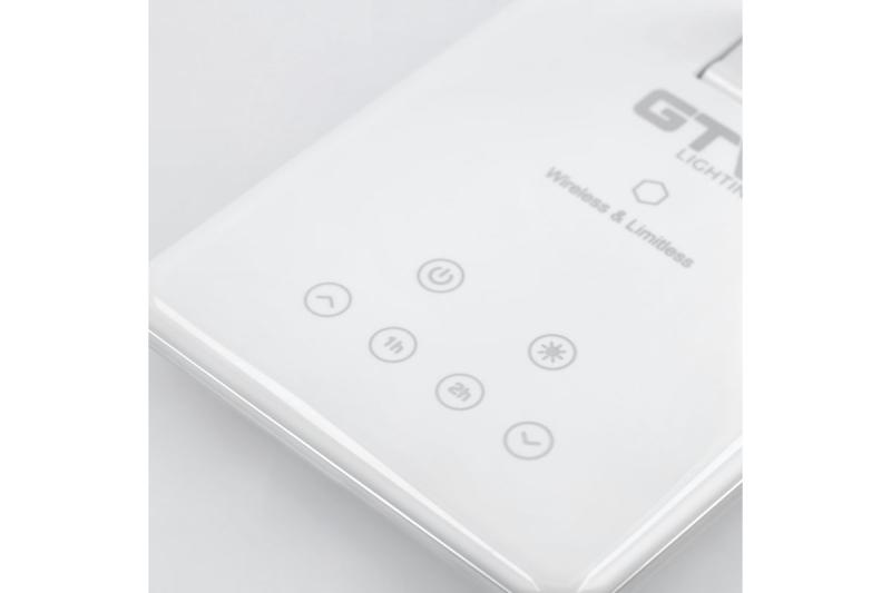 Decor На български: Настолна лампа Tritton 6W 340lm AC220-240V 4-CCT Безжично зареждане USB PF>0 5 RA>80 бяла 1208962517