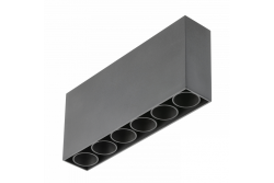 Decor LED осветител ARTEMIDA 15W 1420lm AC220-240V 50/60 Hz PF>0 9 Ra≥80 IP20 IK08 4000K 38° правоъгълен черен 1208962640