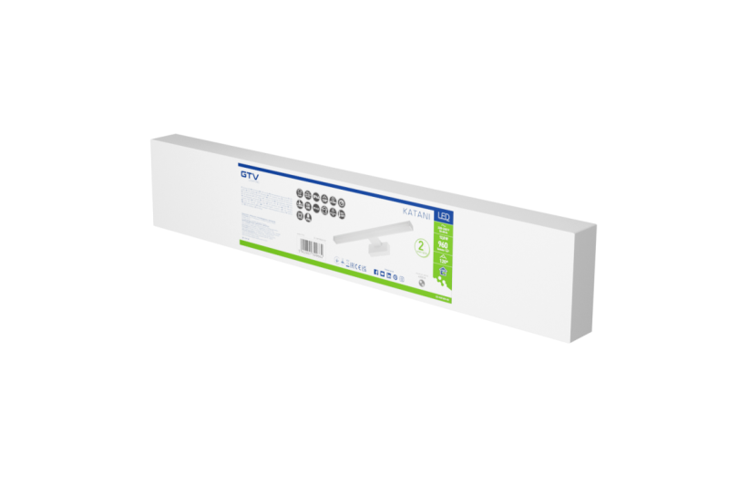 Decor Светлинно тяло Catania 600 мм 12W AC220-240V 50/60Hz 4000K IP44 RA >80 960lm Бяло. 1208962885