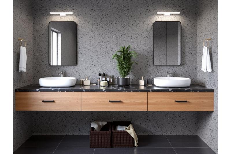 Decor Светлинно тяло Catania 600 мм 12W AC220-240V 50/60Hz 4000K IP44 RA >80 960lm Хром 1208962886