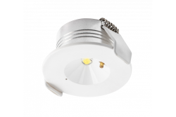 OMAHA-3 LED аварийна лампа, 3W, 300lm, AC220-240V, 50-60Hz, IP20, 3h, 6400K, еднократна употреба, ТЕСТ БУТОН 1208963024