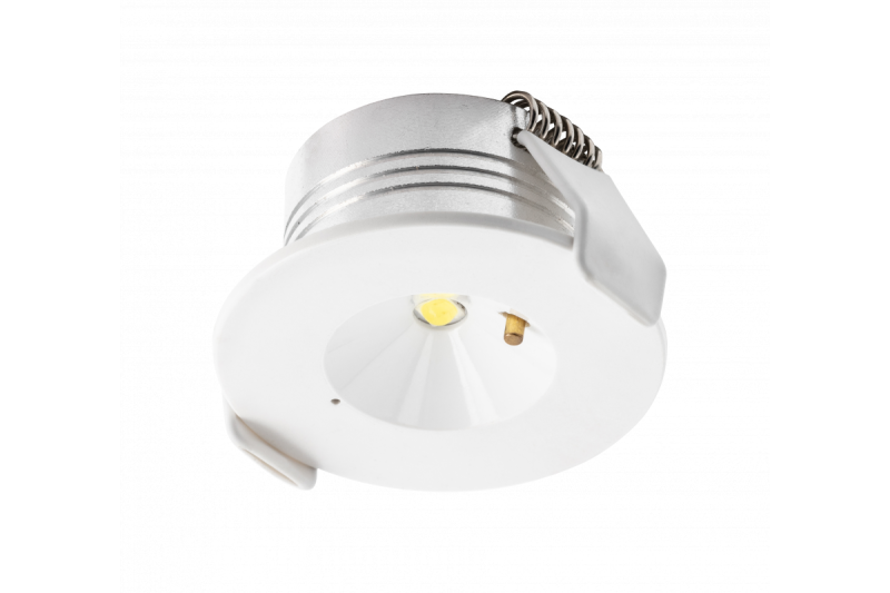 OMAHA-3 LED аварийна лампа, 3W, 300lm, AC220-240V, 50-60Hz, IP20, 3h, 6400K, еднократна употреба, ТЕСТ БУТОН 1208963024