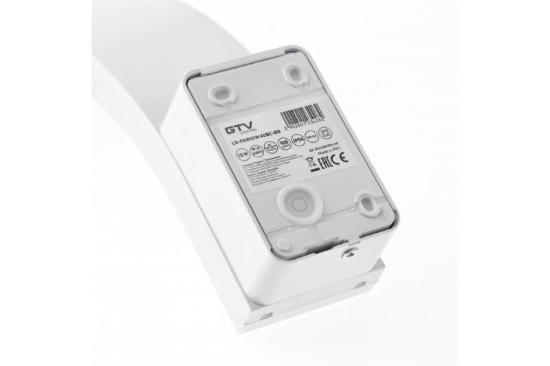 Decor ПАРИЖ LED лампа 10W 900lm IP54 AC220-240V 50/60Hz 140° 4000K бяла 1208963097