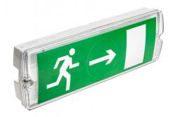 LED аварийна арматура SAHER-1 LED DUO, 3W, 300lm, AC220-240V, 50-60Hz, IP65, 1h, 6400K 1208963122