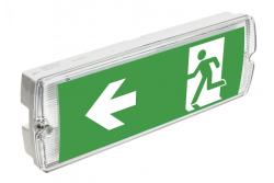 LED аварийно осветително тяло SAHER-3 LED DUO, 3W, 300lm, AC220-240V, 50-60Hz, IP65, 3h, 6400K 1208963123