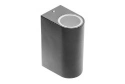 Decor Стенен осветител с две посоки TIAGO GU10 MAX. 2x35W IP54 AC220-240V 50/60Hz черен 1208963201