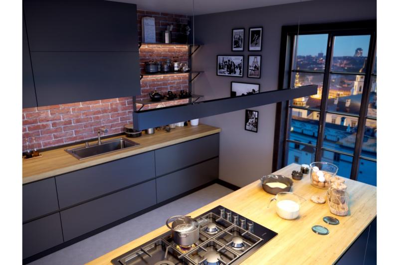 Decor LED висящо осветително тяло VILANA 42W (30W+12W) 4000K RA>80 220-240VAC 48/120° UGR<19 120см черно 1208963237