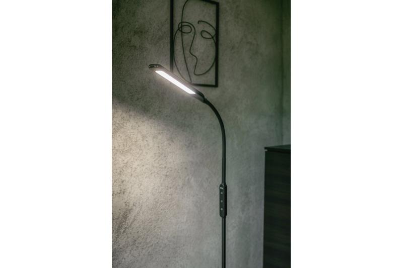 Decor Лампа за подово осветление Vasalia 8W 450lm AC220-240V 4-CCT 5 степенно затъмняване таймер45' PF>0 5 RA>80 Черна 1208963348