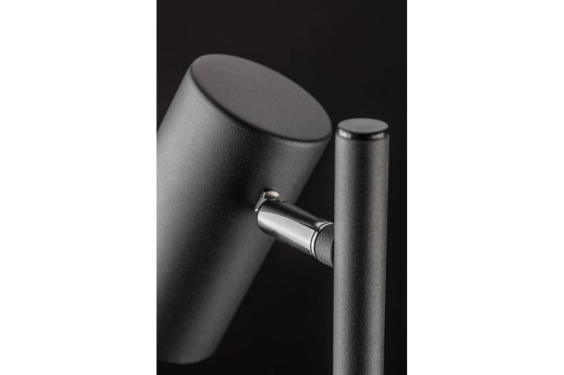 Decor Лампа за подово осветление VENETO IP20 макс. 20W 3 x GU10 черна 1208963349