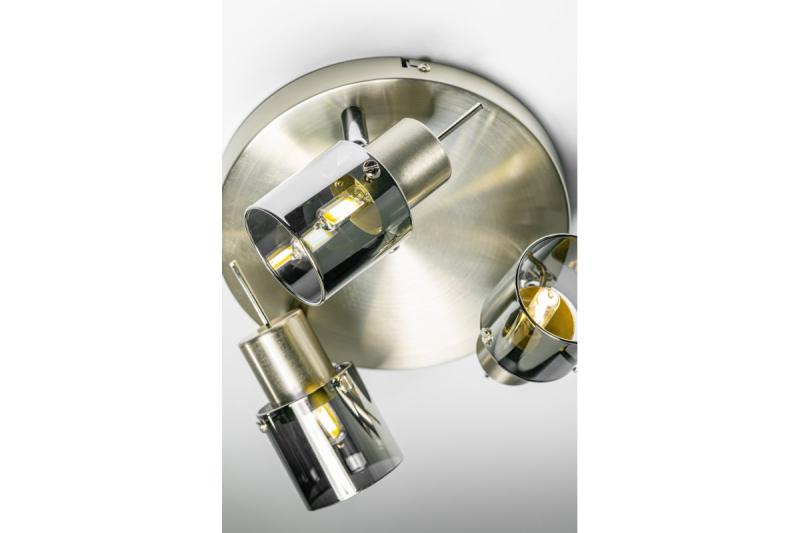 Decor Таванна осветителна арматура ARALIA AC220-240V 50/60 Hz G9 макс.20W * 3 IP20 тройно черна 1208963812